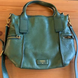 Green Fossil Handbag